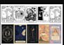 poetry line art , tarots cards, lenormand card, zodiac card , tarot card